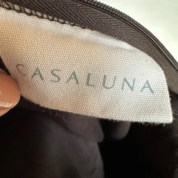 Casaluna Faded Black Heavyweight Linen Blend Quilt Pillow Sham Standard - Picture 4 of 4